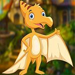 Play Games4King Glad Pterodactyl Escape Game