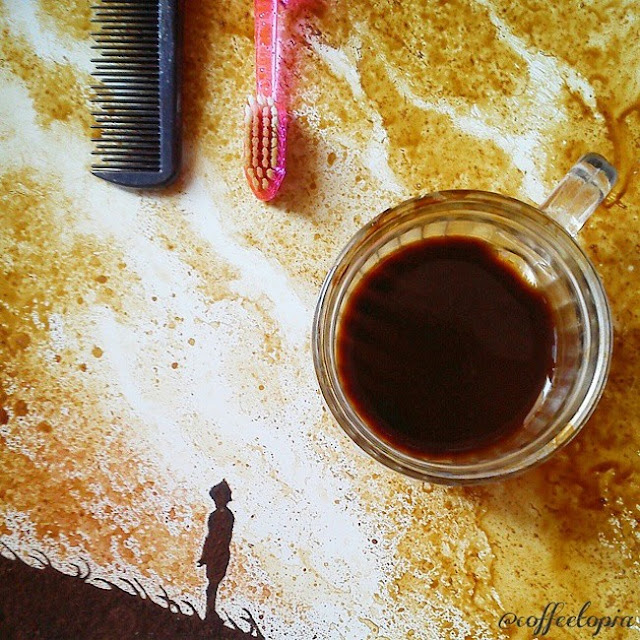 Ghidaq al-Nizar coffee artwork