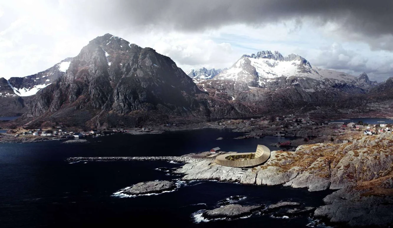 Lofoten Opera Hotel by Snohetta