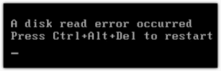 Cara Mengatasi A Disk Read Error Occurred pada Windows