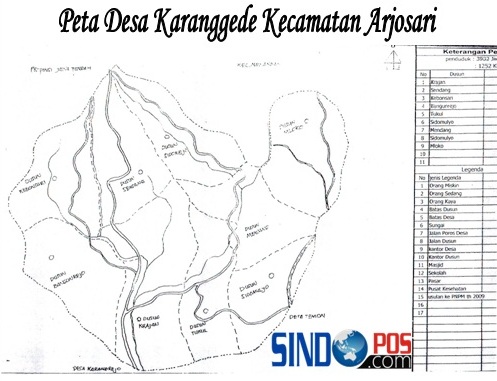 Profil Desa & Kelurahan, Desa Karanggede Kecamatan Arjosari Kabupaten Pacitan