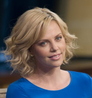 charlize theron wavy bob hairstyle Charlize Theron Short Blonde Curly Bob Hairstyles