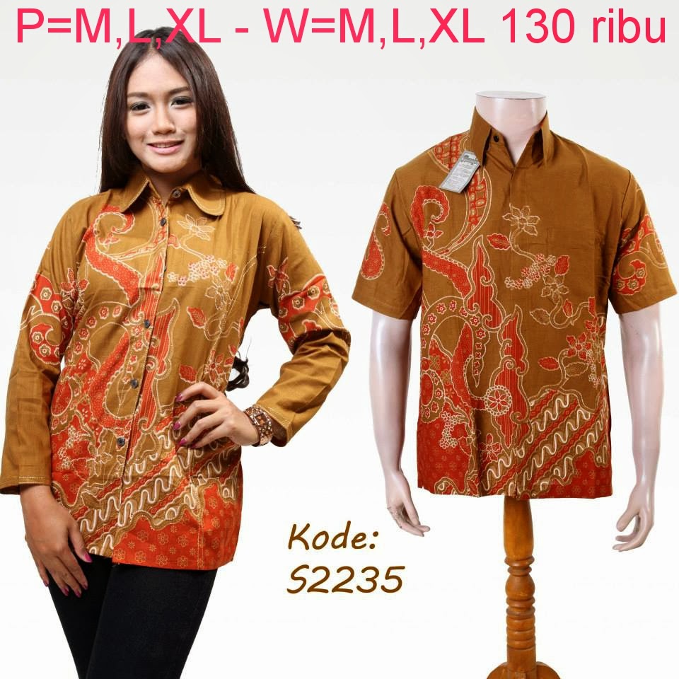  Jual Baju Batik  Couple Model Baju  Batik 
