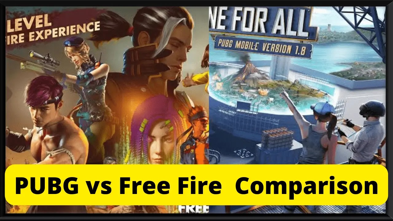 PUBG vs Free Fire Comparison