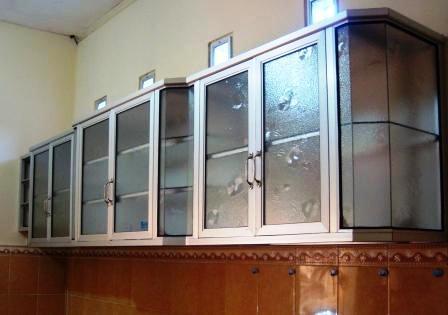 10 Desain Lemari Dapur Bahan Aluminium  Terbaru