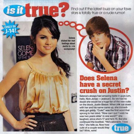 Justin Bieber y Selena Gomez novios en secreto?