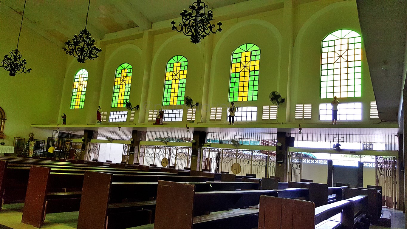 Interiors of the Sto. Niño Parish Church, Cadiz City Negros Occidental