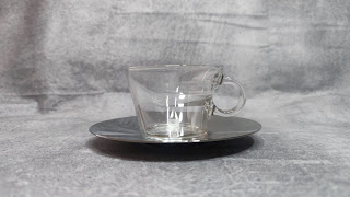 The Nespresso VIEW Cappuccino Cup & Saucer itself