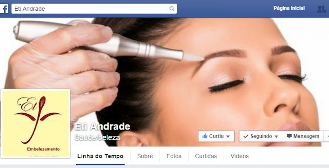  Página oficial Eti Andrade no Facebook