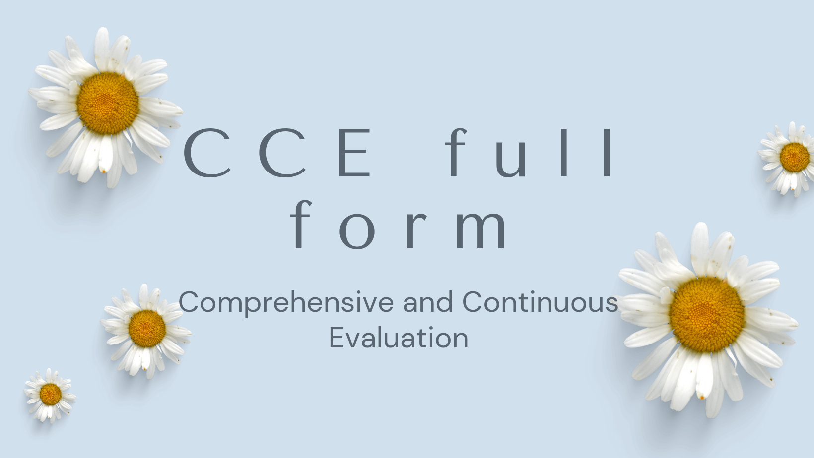 cce full form