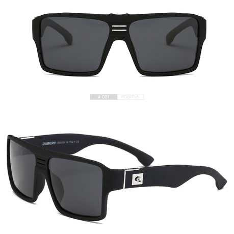  Kacamata Pria Retro Polarized Sunglasses DUBERY