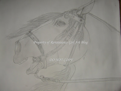 horse drawings in pencil. I like pencil drawings,