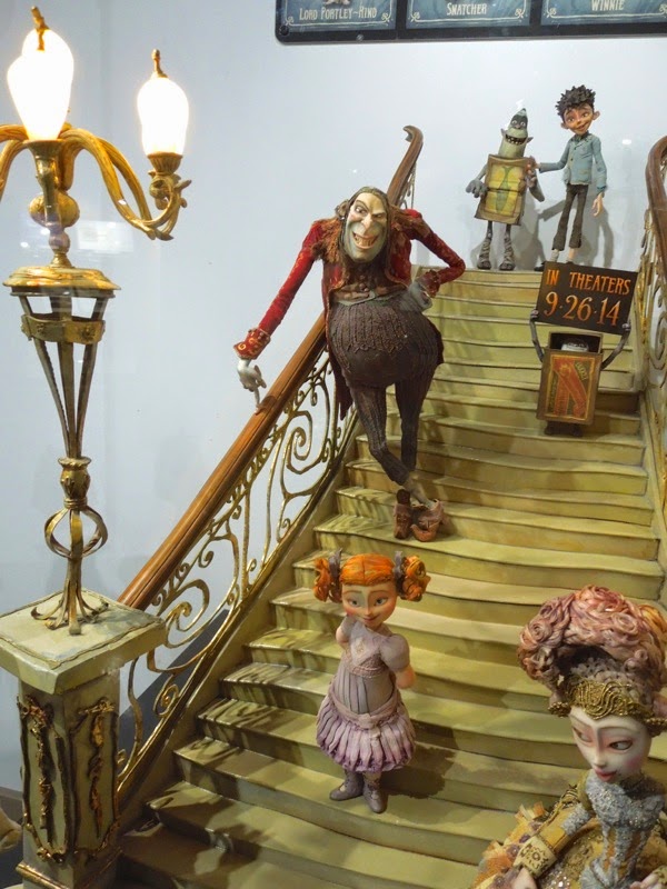 The Boxtrolls stop-motion character figures