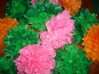 paper flowers making. making paper flowers.