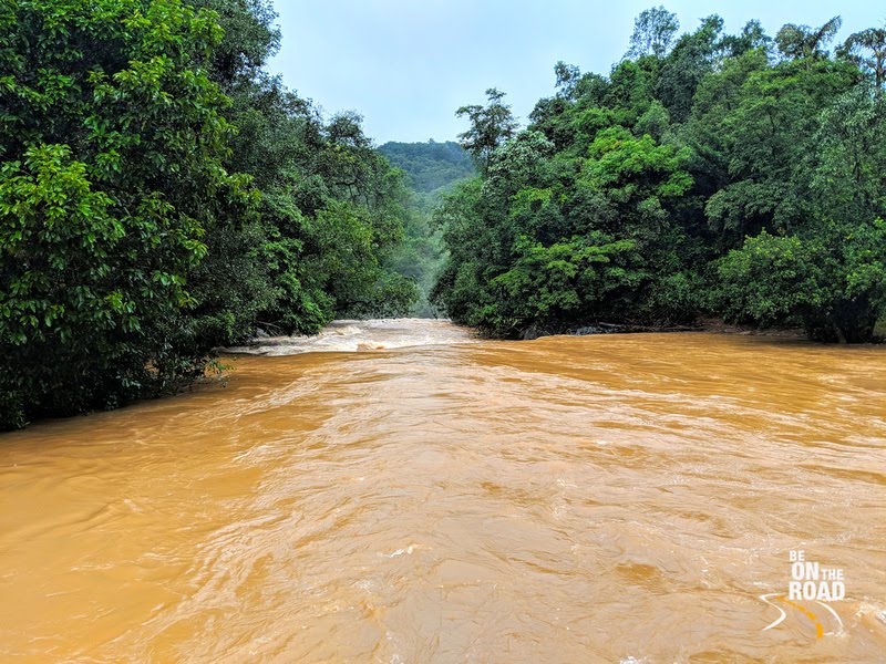 Mookana Mane River, Malnad in full floods