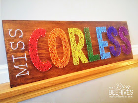 String Art Signs for Teachers