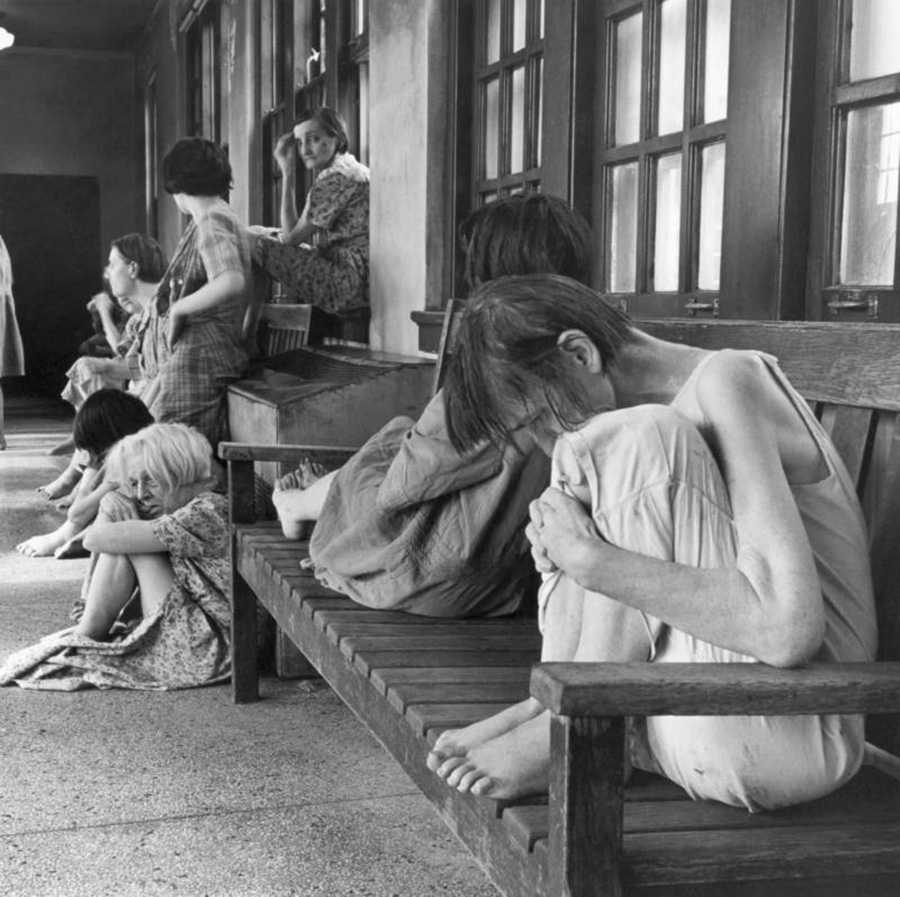 hospital psiquiátrico, foto antiga, sanatório, loucos, insanos, lobotomia