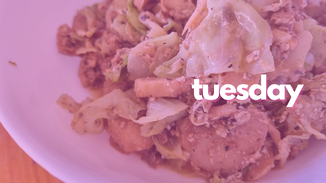 Tuesday Chicken and Cabbage