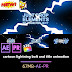 12+3 cartoon lightning electrostatic flash element animation and title animation AE template PR preset