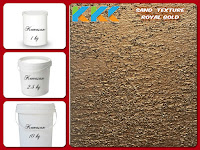 Jual Cat Tekstur | Sand Texture Royal Gold