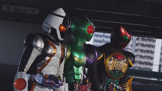 Fourze, W, and OOO