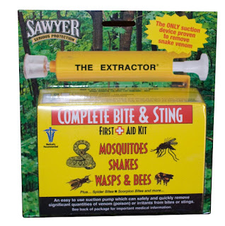 Don't Panic, Just Use The Sawyer Extractor To Suck Up Venoms And Poisons Because Of Snake Bite