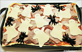 Comida Terrorífica para Fiestas de Halloween de Miedo: Pizzas de Fantasmas y Arañas