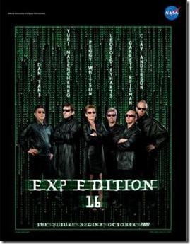 Expedição XVI, "Matrix" (Foto via G1)