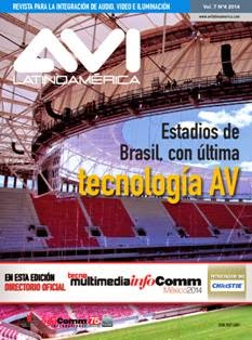 AVI Latinoamérica 2014-04 - Julio & Agosto 2014 | ISSN 2027-4807 | PDF HQ | Bimestrale | Professionisti | Tecnologia | Audio | Video | Illuminazione
Revista dedicada a temas relacionados a la integración de sistemas de audio, video e iluminación en las Américas, tanto en aplicaciones comerciales como residenciales.