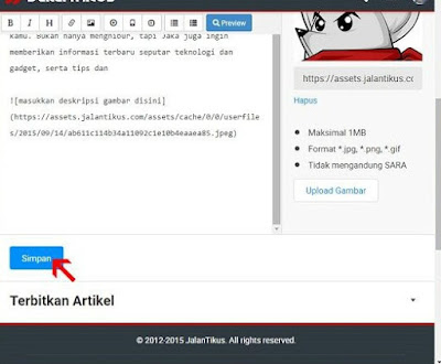 Panduan Lengkap Cara Membuat Artikel Di JalanTikus