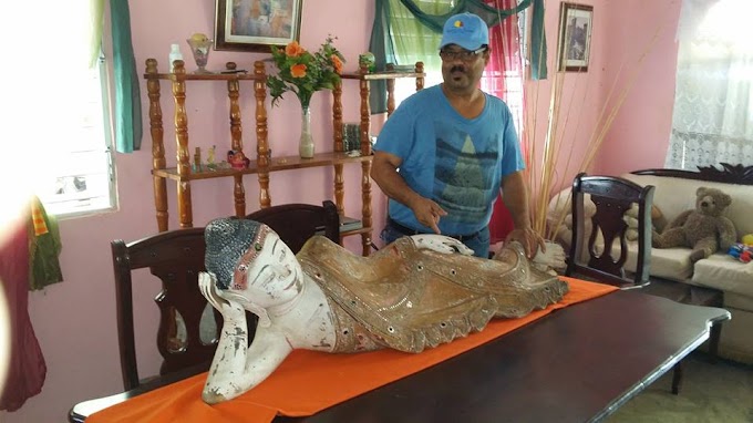  La verdad sobre la estatua "Princesa de Jade" encontrada por pescadores de Barahona en alta mar.