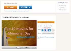 publish PowerPoint on slideshare