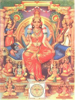 Free Download Hindu Goddess Tripura Sundari Images and Pictures