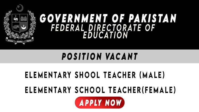 Vacancies In Educational Institution of Federal Directorate of Education , Govt Teaching Jobs 2021 , Federal govt teaching jobs 2021, Teaching Jobs 2021