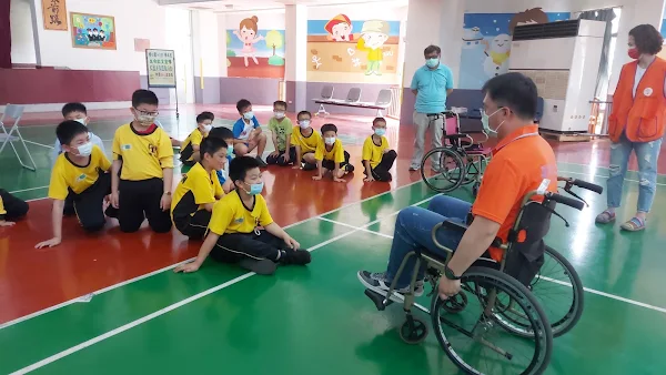 埔心國小校園身障體驗活動 生命教育從體驗中學習愛