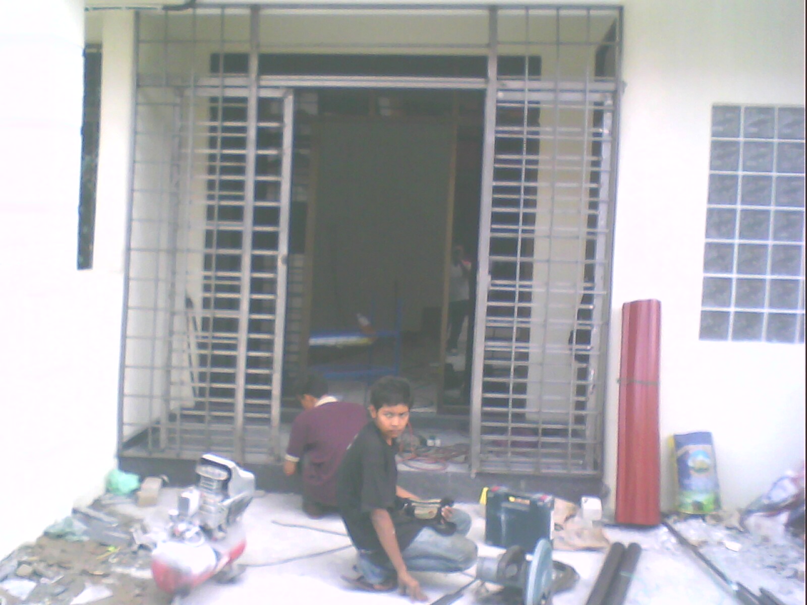 INS RENOVATION CONSTRUCTION WORKS GRILL DAN AWNING INS RENOVATION CONSTRUCTION WORKS GRILL DAN AWNING