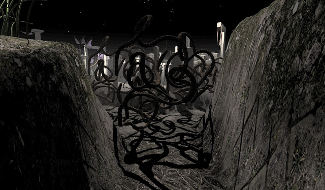 Cica Ghost's Butterflies and Ropes - Second Life