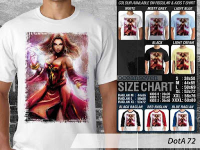 T shirt Dota 2 Lina 