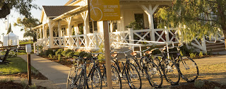 Housing and cycle track at The Cannery