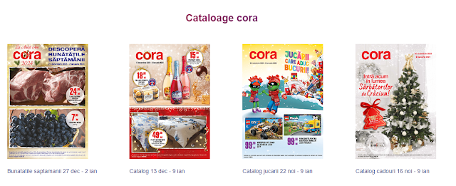 CORA  Promotii, Brosuri si Tombole 1-31.01 2024 → ONLINE STORE