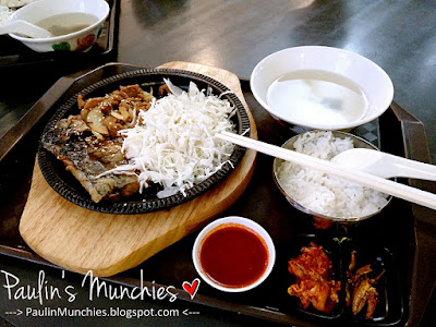 Paulin's Muchies - Men Don Express & Sun Korean Food at The Kitchen Star Vista - Hotplate Chicken and saba