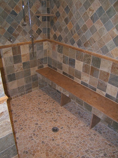 Somma Design in Tile  and Marble Shower  Tile  Design with 