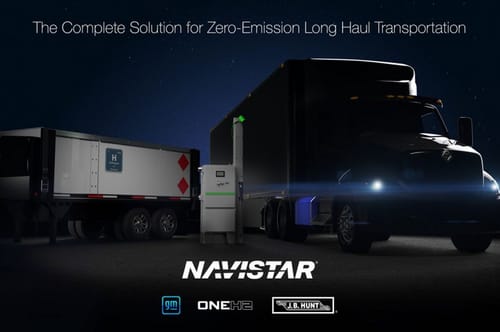 General Motors is looking to hydrogen-powered trucks