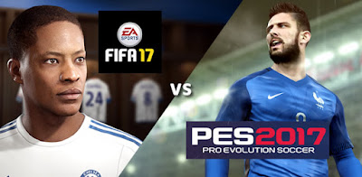 FIFA 17 vs PES 17