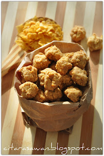 Biskut Cornflakes / Cornflakes Cookies  Blog Citarasa wan