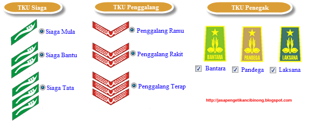 Atribut Seragam  Pramuka  dan Gambarnya JASA PENGETIKAN 