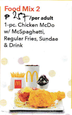 Mcdo Party Package 2023 - Food Mix 2
