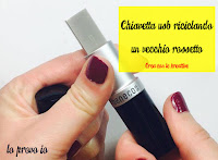 Chiavetta usb riciclando un vecchio rossetto