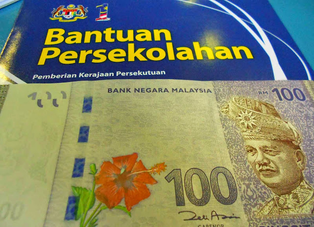 Tarikh Bayaran Bantuan RM100 Sekolah Mulai 15 Januari 2015