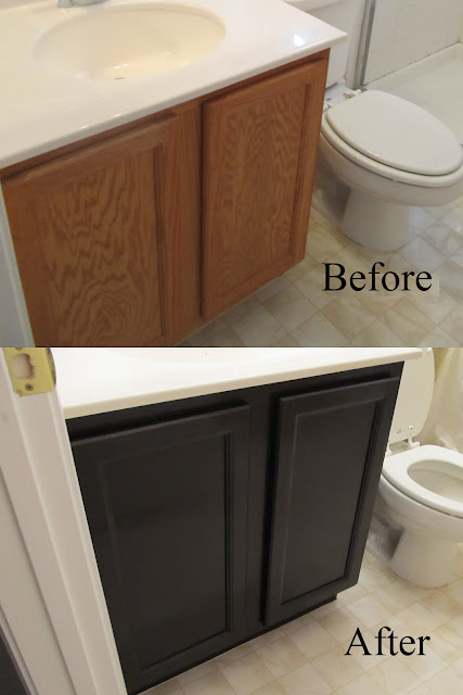 Java Gel Stain Cabinets